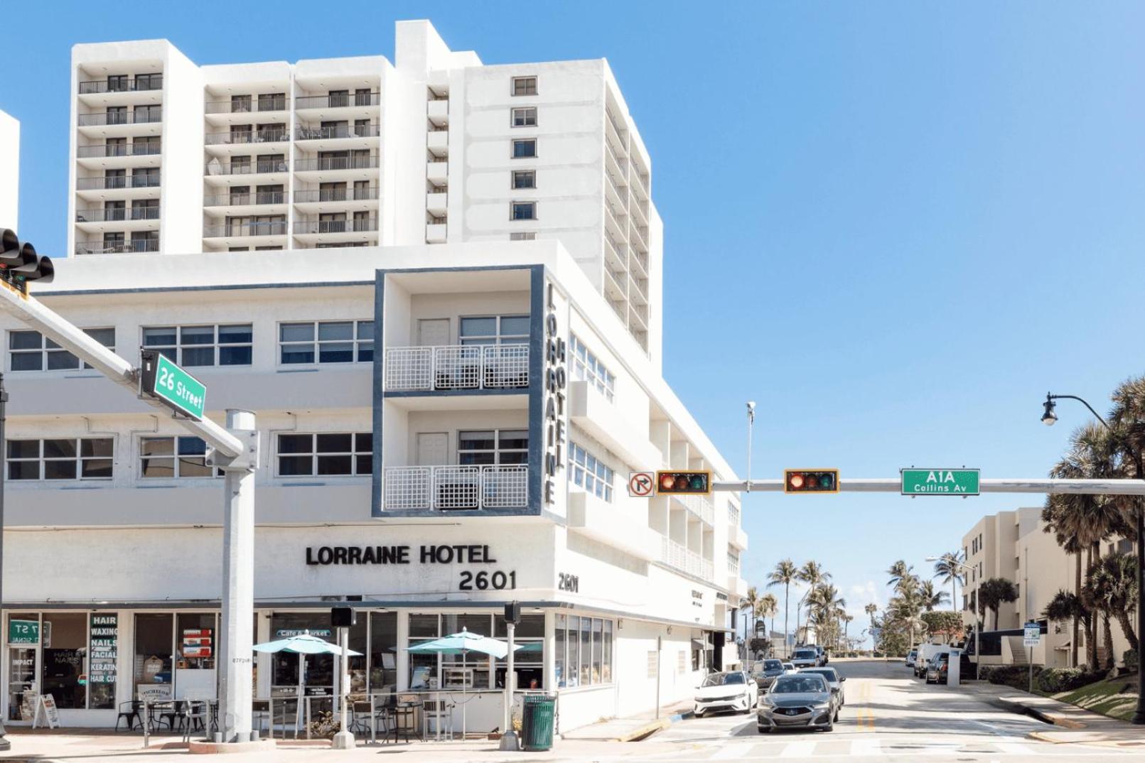 Lorraine Hotel Miami Beach Exterior foto